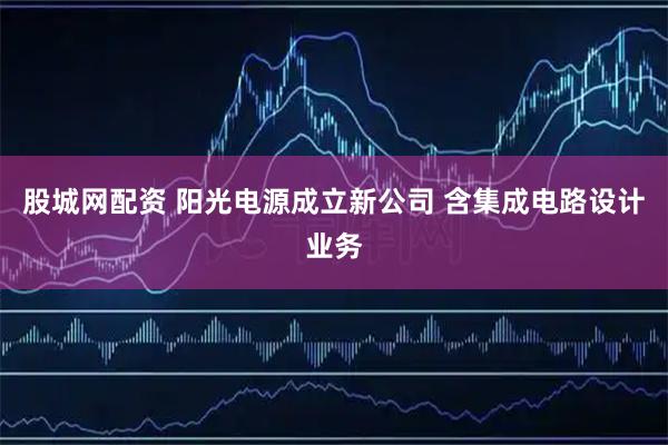 股城网配资 阳光电源成立新公司 含集成电路设计业务